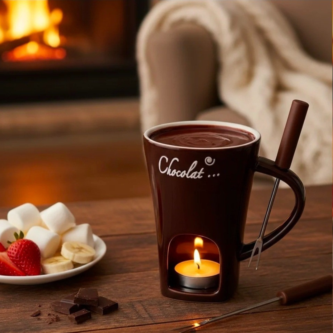 Fonduwie ™ Ceramic Fondue Mug